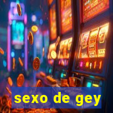 sexo de gey